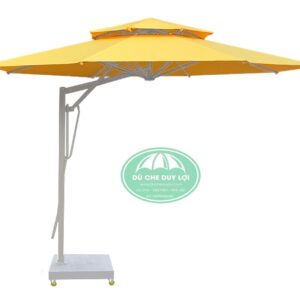 Dù lệch tâm tròn đường kính 2,5m hoặc 3m và 3,5m, 2 tầng đòn bẩy trợ lực